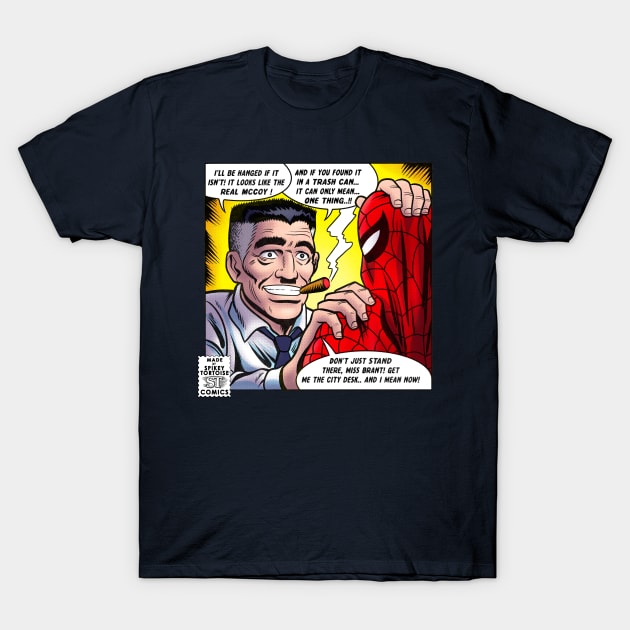 Retro comic news publisher! T-Shirt by SpikeyTortoiseComics